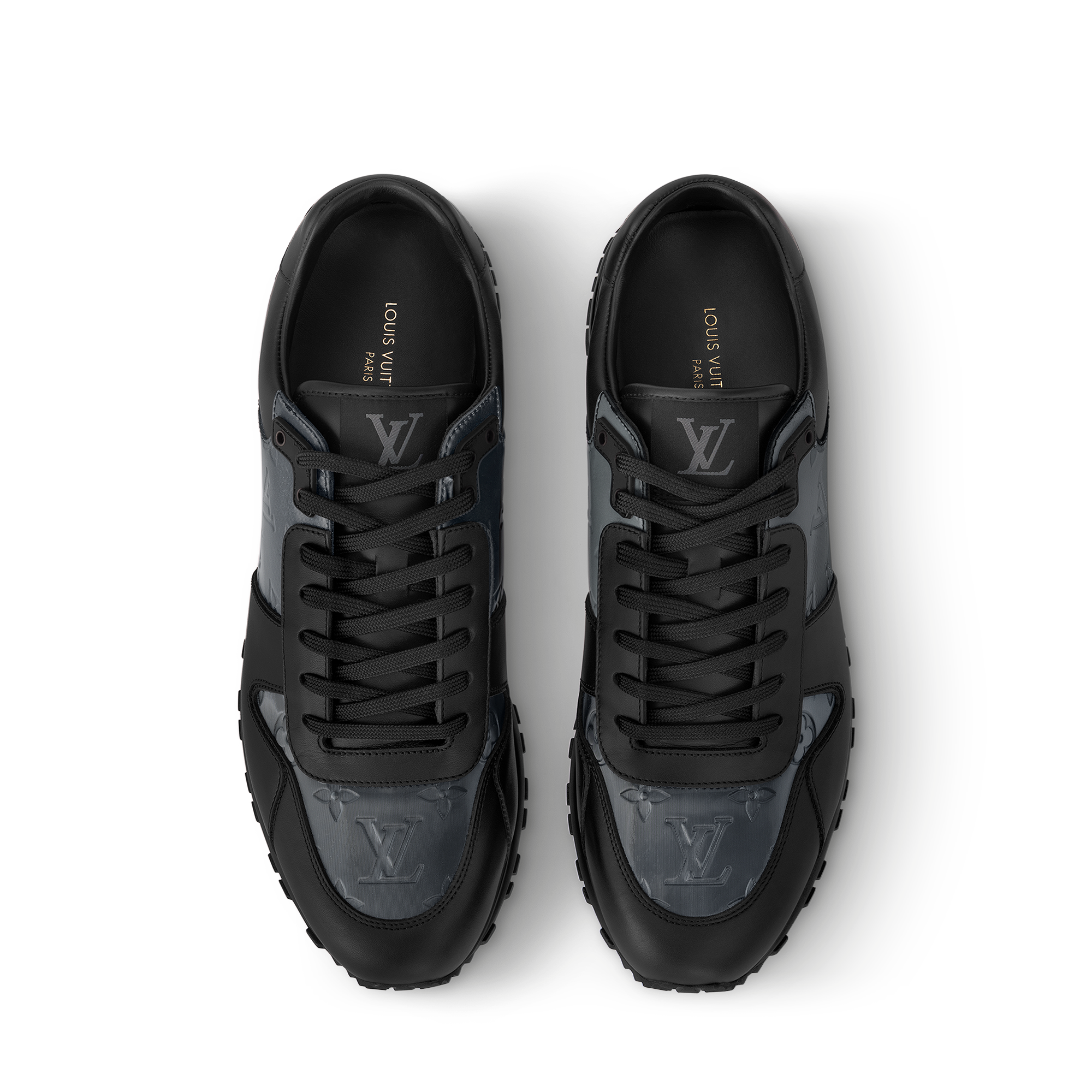 【上品格好良い】LOUIS VUITTON★Run Away スニーカー Women's Designer Black Suede Sneakers - Run Away | LOUIS